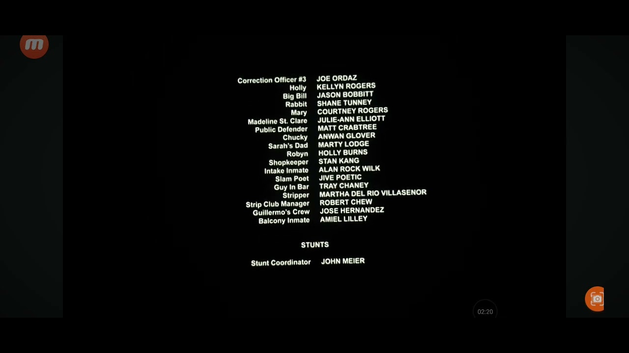 Movie End Credits #6: Jamesy Boy (2014) 