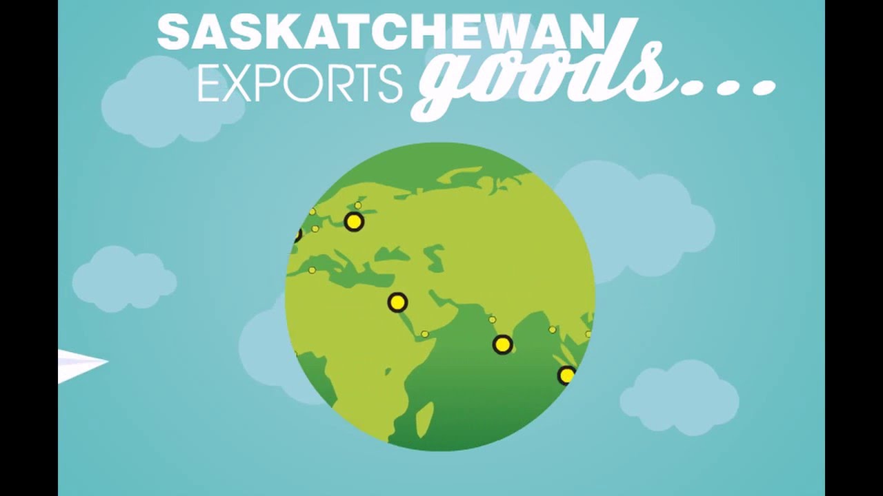 Saskatchewan Exports Infographic