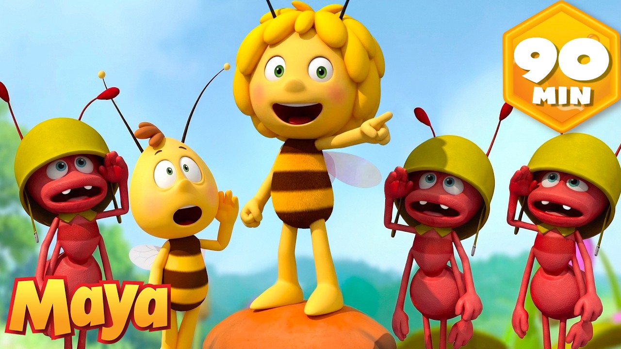 Maya leidt het mierenleger 🐜🪖 Maya de Bij 🐝 Volledige afleveringen | Kinderseries