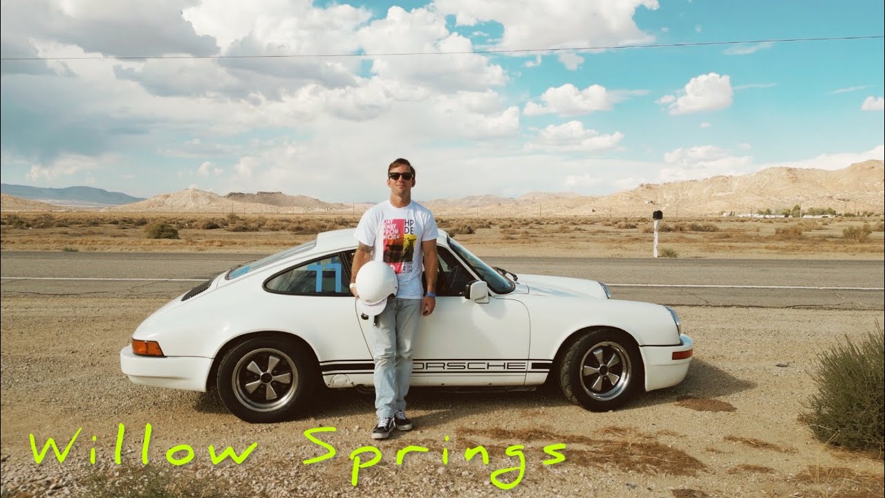 Air-Cooled Porsche @ Willow Springs- DE track day!!