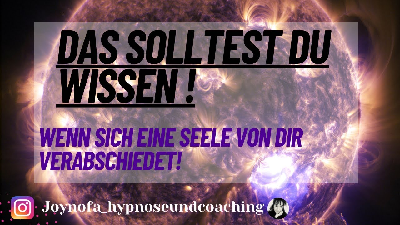 Das solltest du wissen, wenn sich eine Seele von dir verabschiedet, bevor sie ins Jenseits übertritt