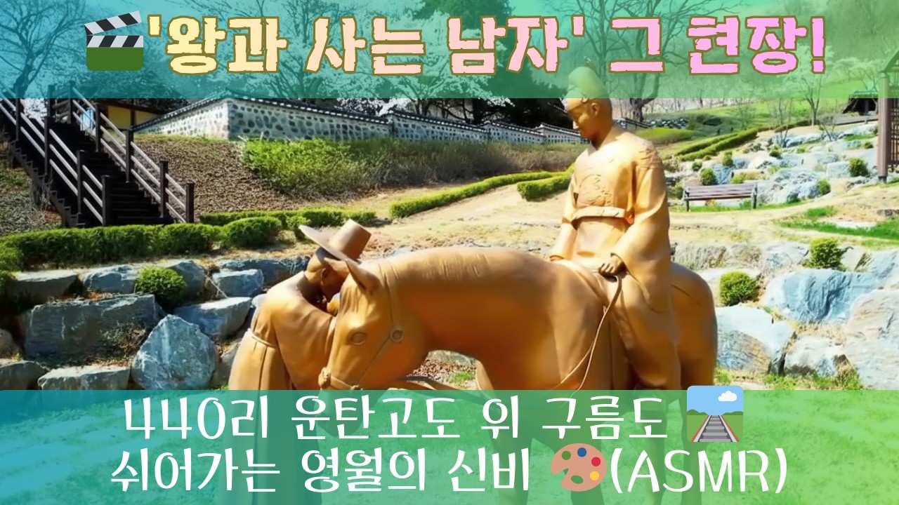 🎬'왕과 사는 남자' 그 현장! 440리 운탄고도 위 구름도 쉬어가는 영월의 신비 (ASMR)