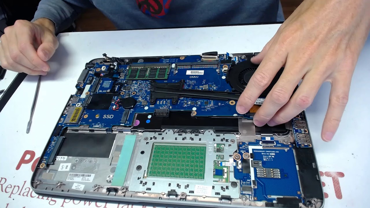 HP Elitebook 840 850 820 720 g1 g2 broken charge port power jack repair how fix laptop disassembly