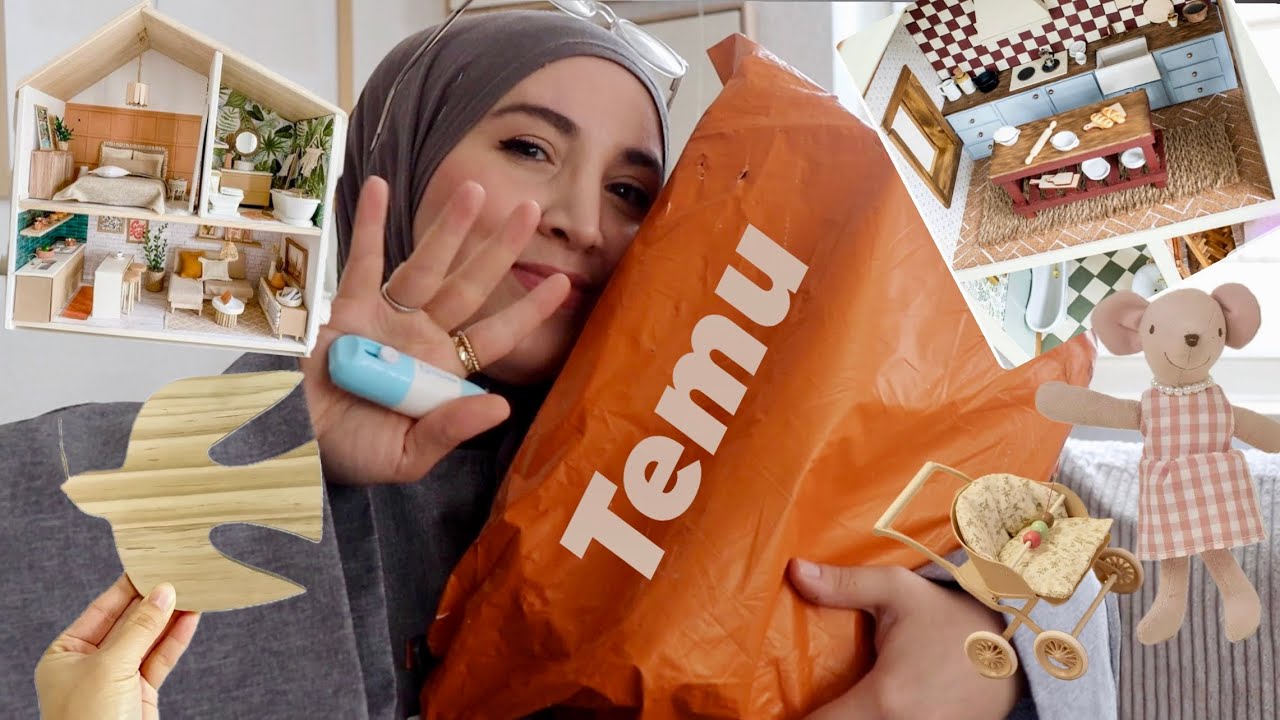 Temu Haul | 🐭Puppenhaus DIY, Deco | Hijabflowers