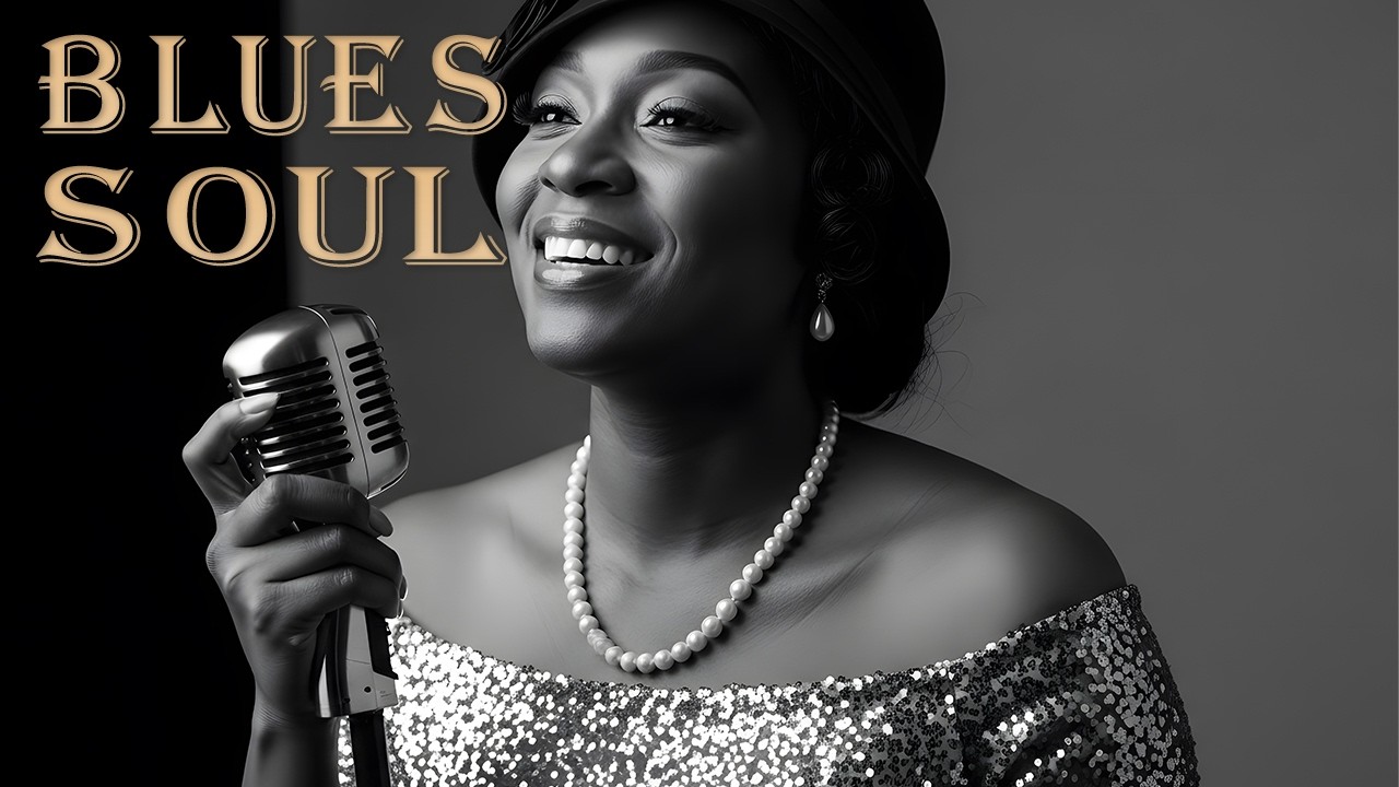 Soul Blues  1950 Style   Whiskey & Broken Promises   Smooth & Timeless