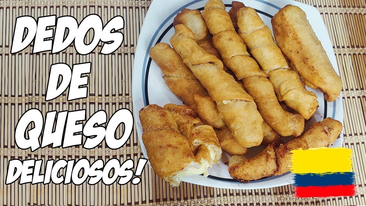 DEDOS DE QUESO COLOMBIANOS - Facil y Deliciosos! 😀