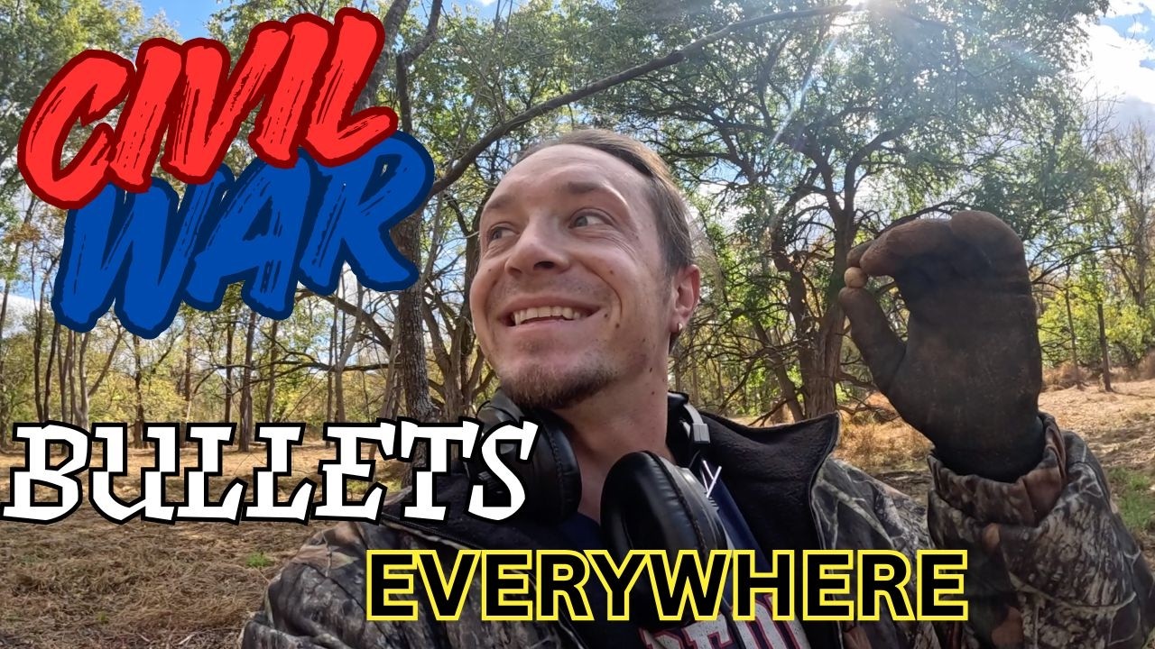 My Best Metal Detecting Day Ever (Civil War Bullets Everywhere)