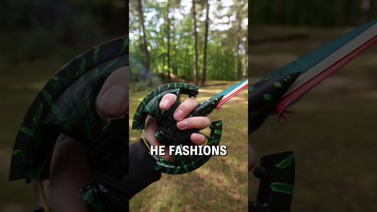 Homemade crossbows 🏹👀  -  🎥 lis_x_