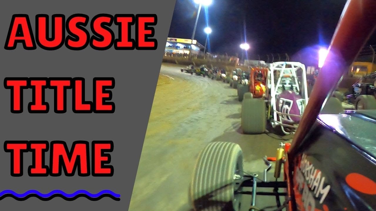Australian Wingless Sprint Car Title Murray Bridge Speedway