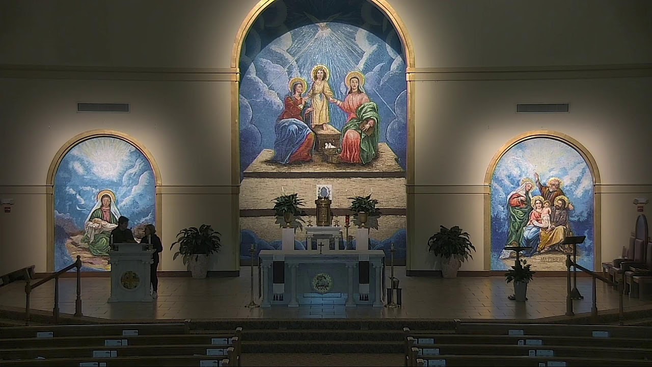 Holy Mass live streamed from St. Ann Catholic Church in Clayton, North Carolina, USA