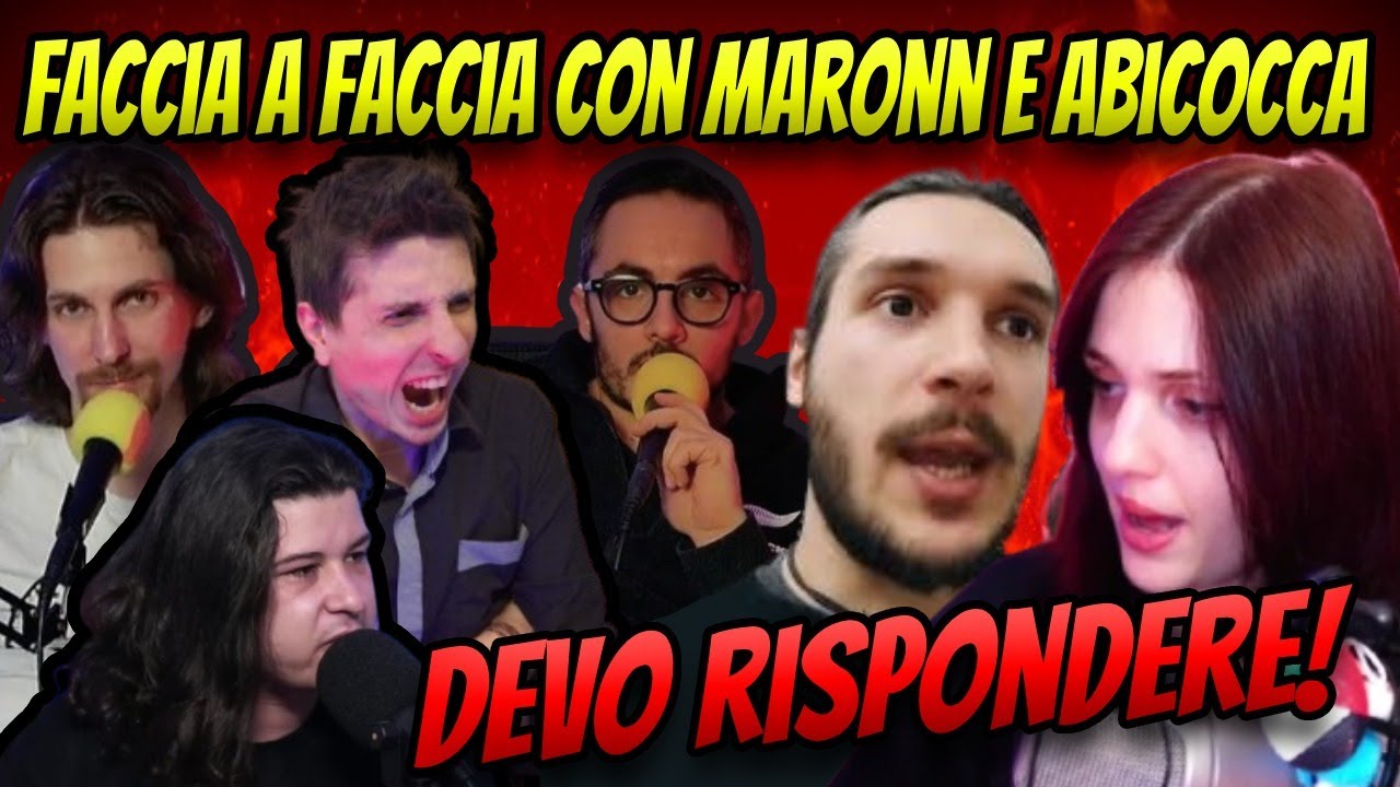 CONFRONTO IN LIVE CON ABICOCCA ED ALESSIO MARONN SU ATTIVISMO E FEMMINISMO! [#1457.2]