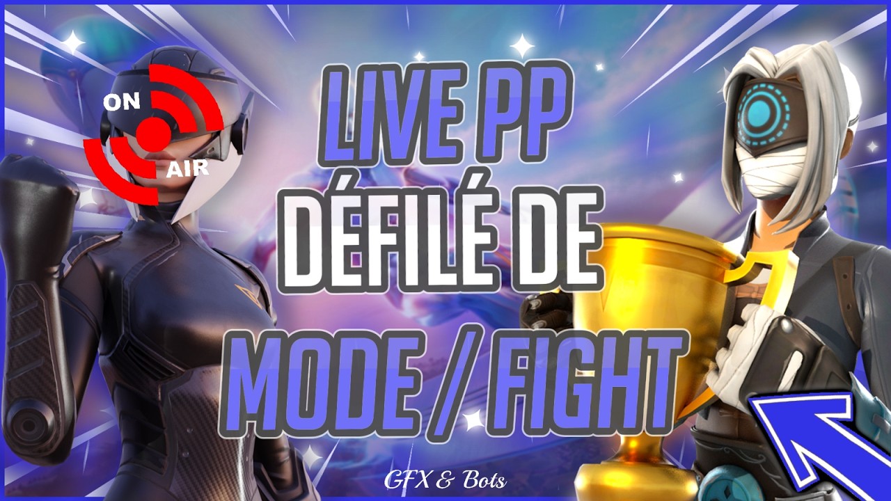 🔴 LIVE FORTNITE / LIVE PP DEFILE DE MODE + FIGHT [ GO 21K ] (Portrait) STP @AnymeTV #anyme VIENS