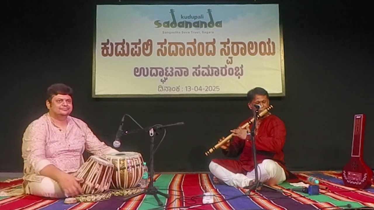Raag Charukeshi | Bansuri | Sameer Rao | Adarsh Shenoy #bansuri #tabla #indianclassicalmusic #live