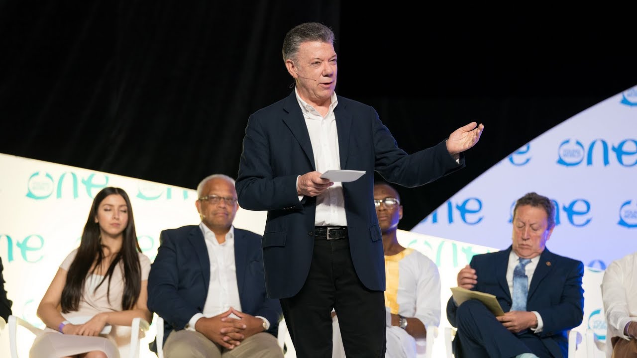 President Santos of Colombia: 