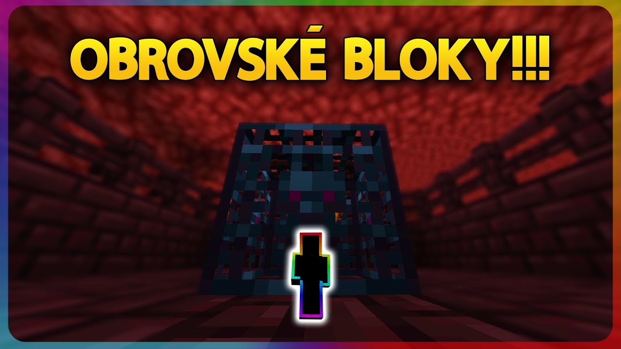 Minecraft, Ale Blocky Jsou Obrovské!