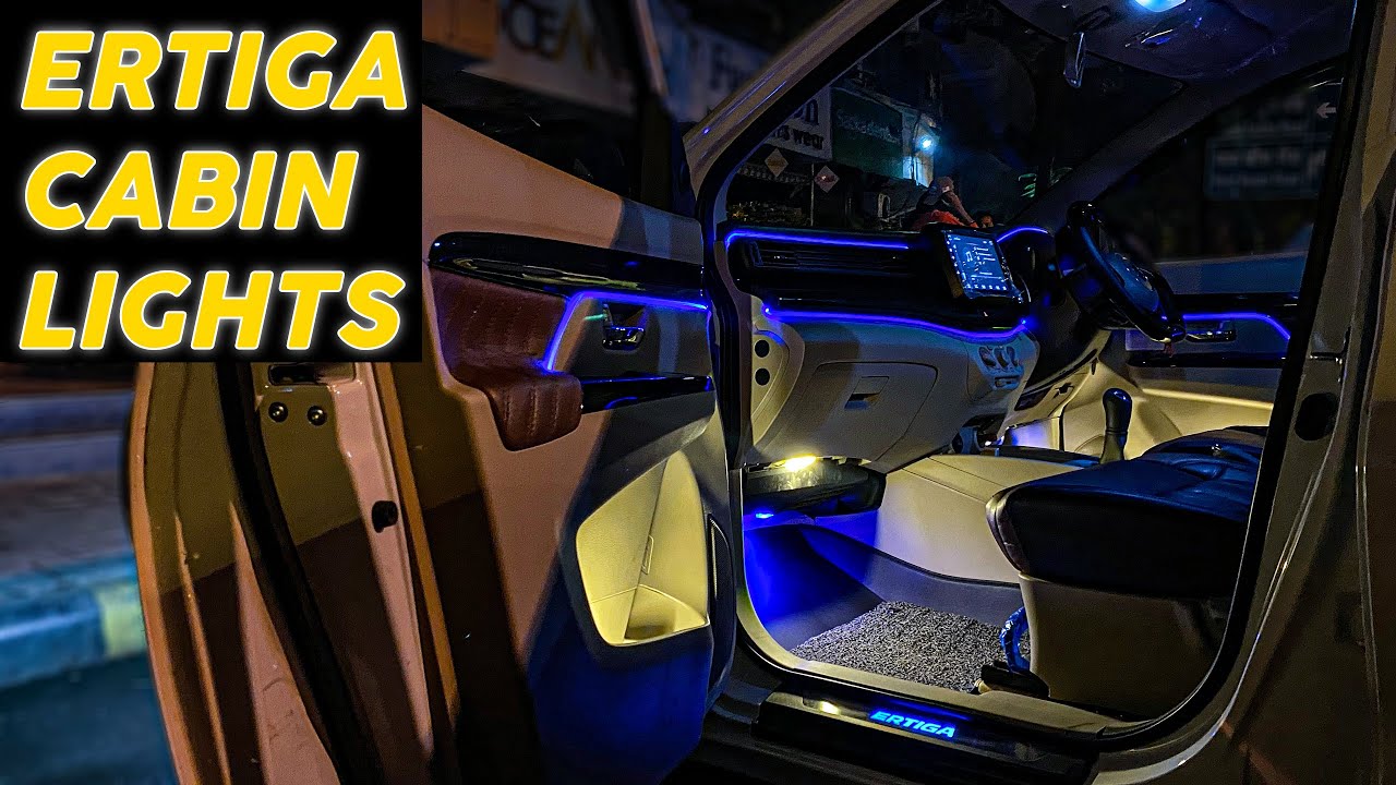 ERTIGA 2021 MODIFIED WITH V LUXURIOUS INTERIOR & AMBIENT LIGHTING || 📞9321811482
