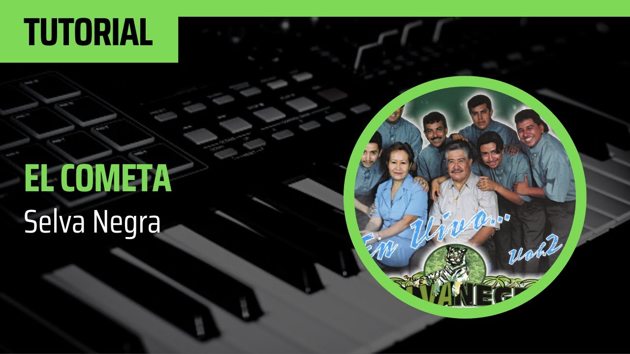 El Cometa - Selva Negra - Tutorial Teclado/Piano
