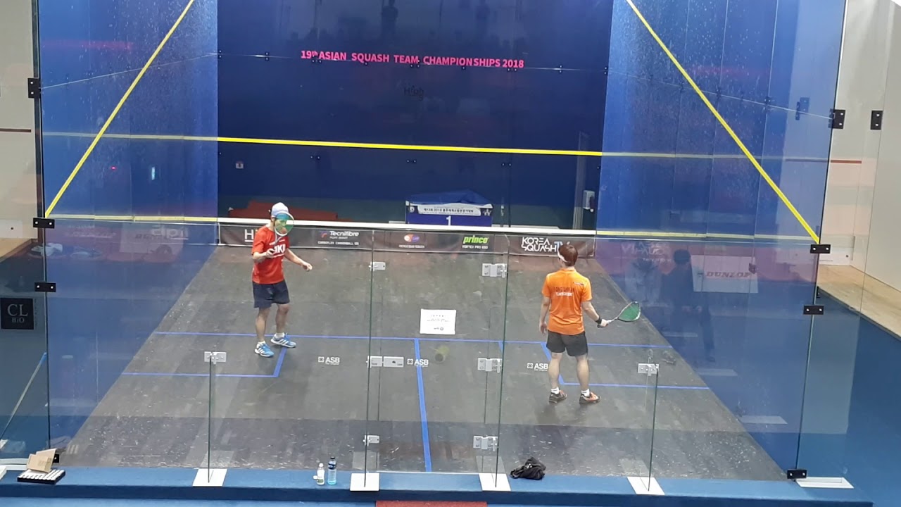 청주시 체육회장배 스쿼시대회 남자마스터 결승 송동우 vs 송일환 3set
