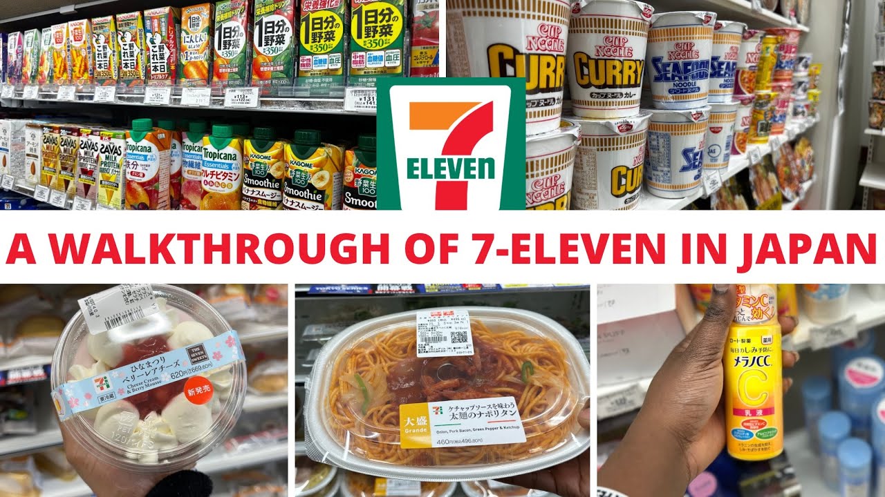 [7-Eleven] A Walkthrough of 7-Eleven In Japan  | Best Convenience Store In Japan