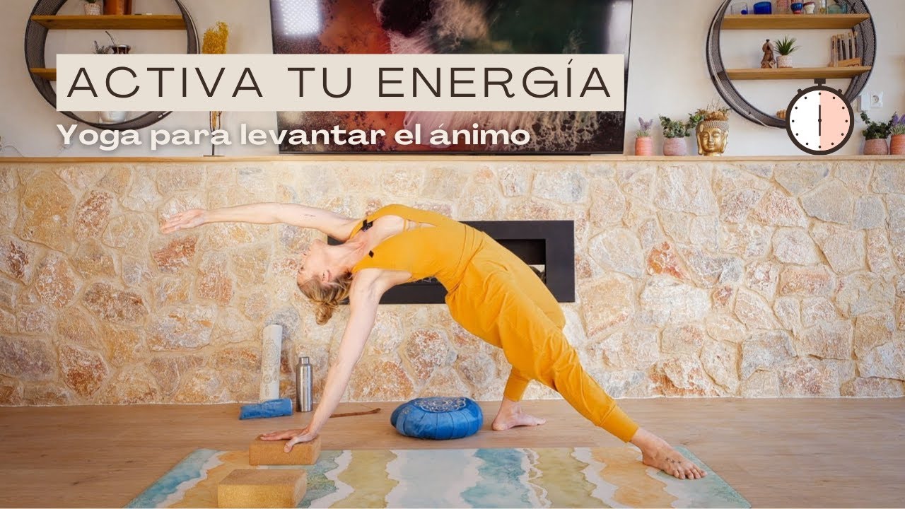 Yoga exprés para levantar el ánimo y activar energía
