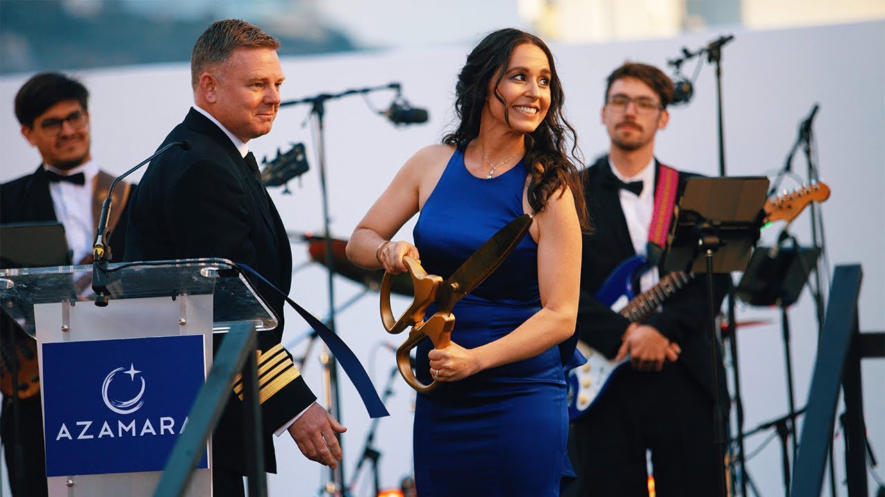 Christening Ceremony of Azamara Onward