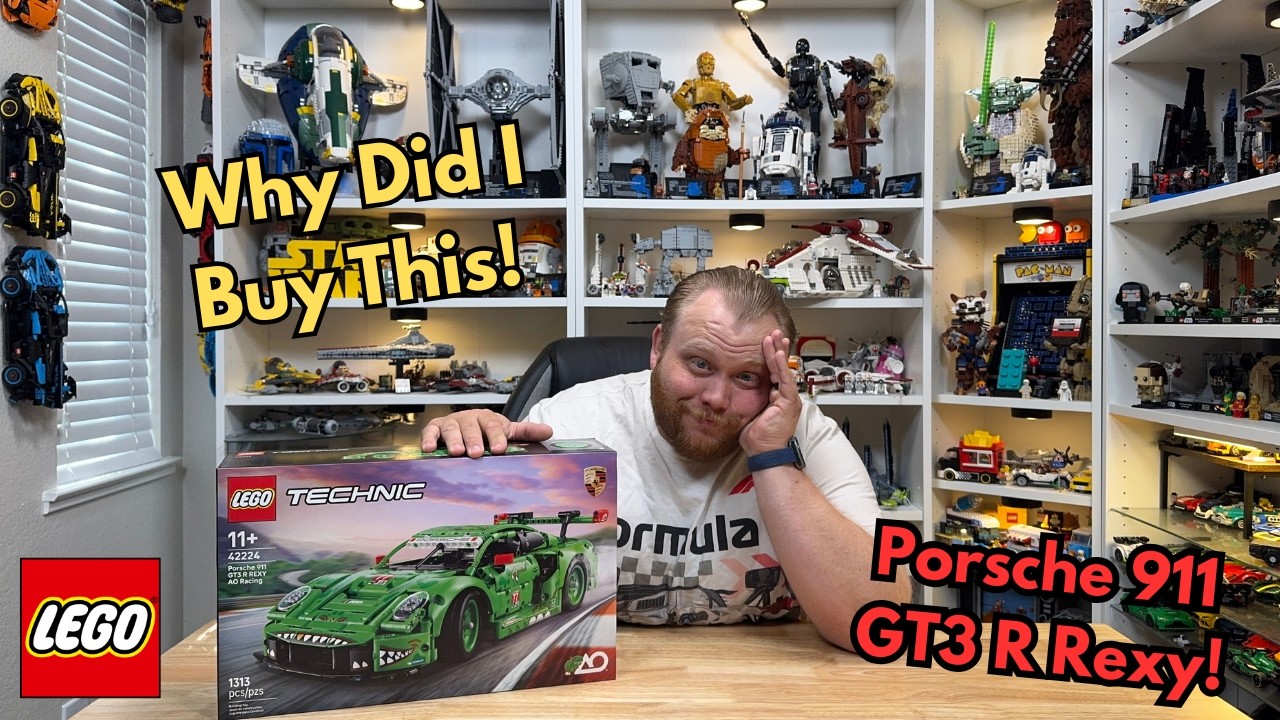 Lego Technic Porsche 911 GT3 R Rexy! (Но зачем я его купил?)
