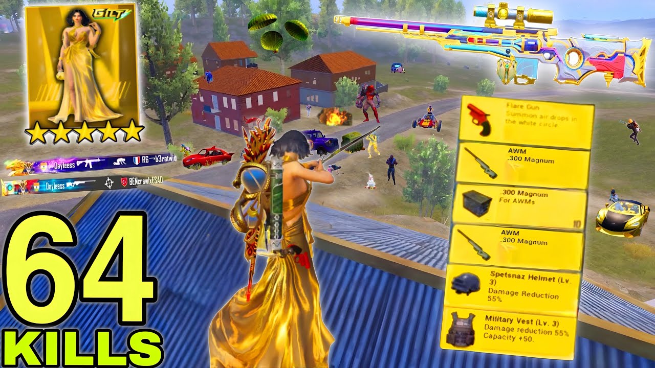 64 KILLS!!😈 MY NEW SEASON BEST SNIPER GAMEPLAY w/ FREYA SET😍SAMSUNG,A7,A8,J5,J7,J2,J3,XS,A3,A4,A5,A6