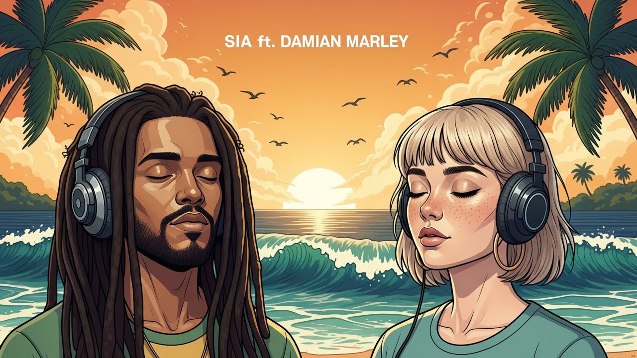 Sia ft Post Malone ft Damian Marley – Louder Than Words I Love You