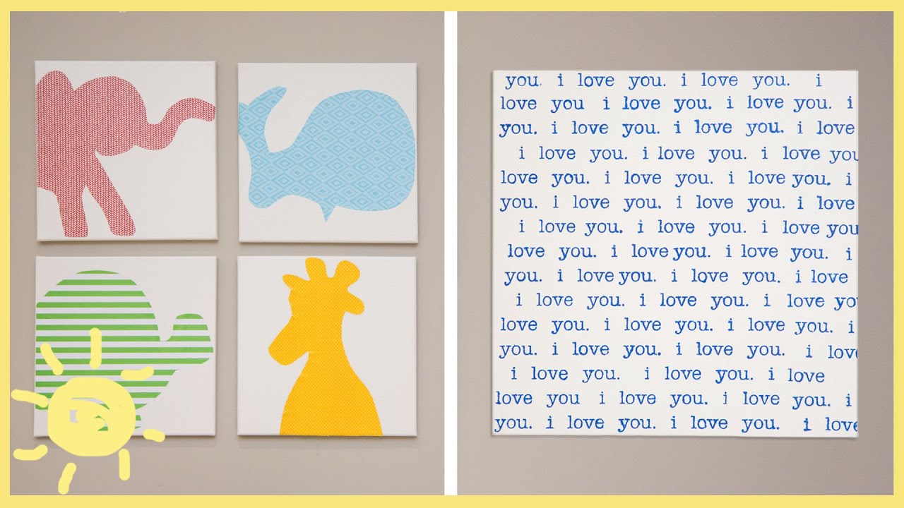 DIY | Canvas Wall Art