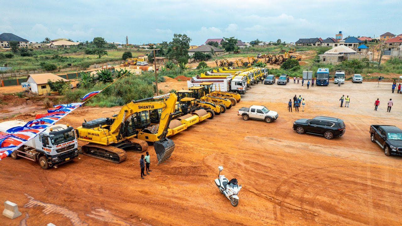 Progress Update: Kumasi To Obuasi Dual Road Construction Project In Full Swing!