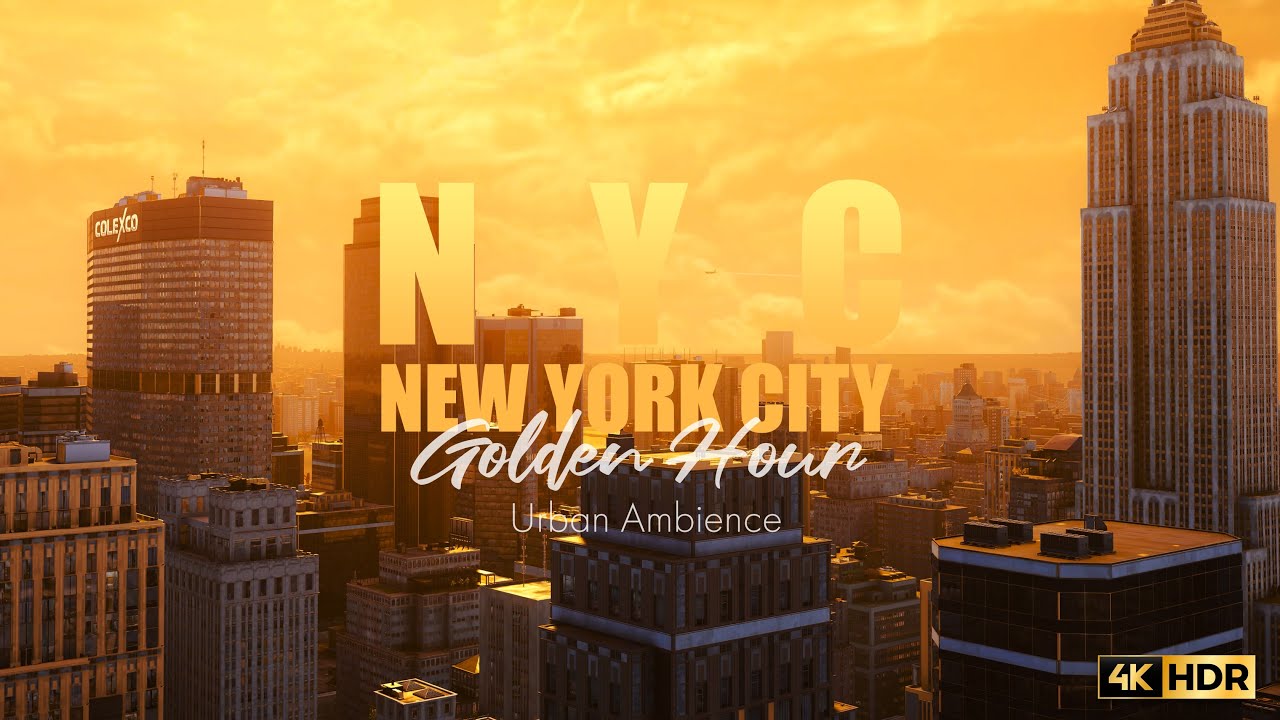 Golden Hour in NYC: City Sounds & Skyline Views