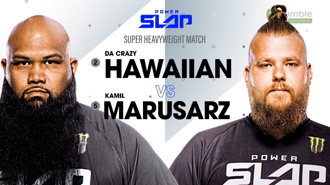 Da Crazy Hawaiian против Камила Марусарза | Полный матч Power Slap 4