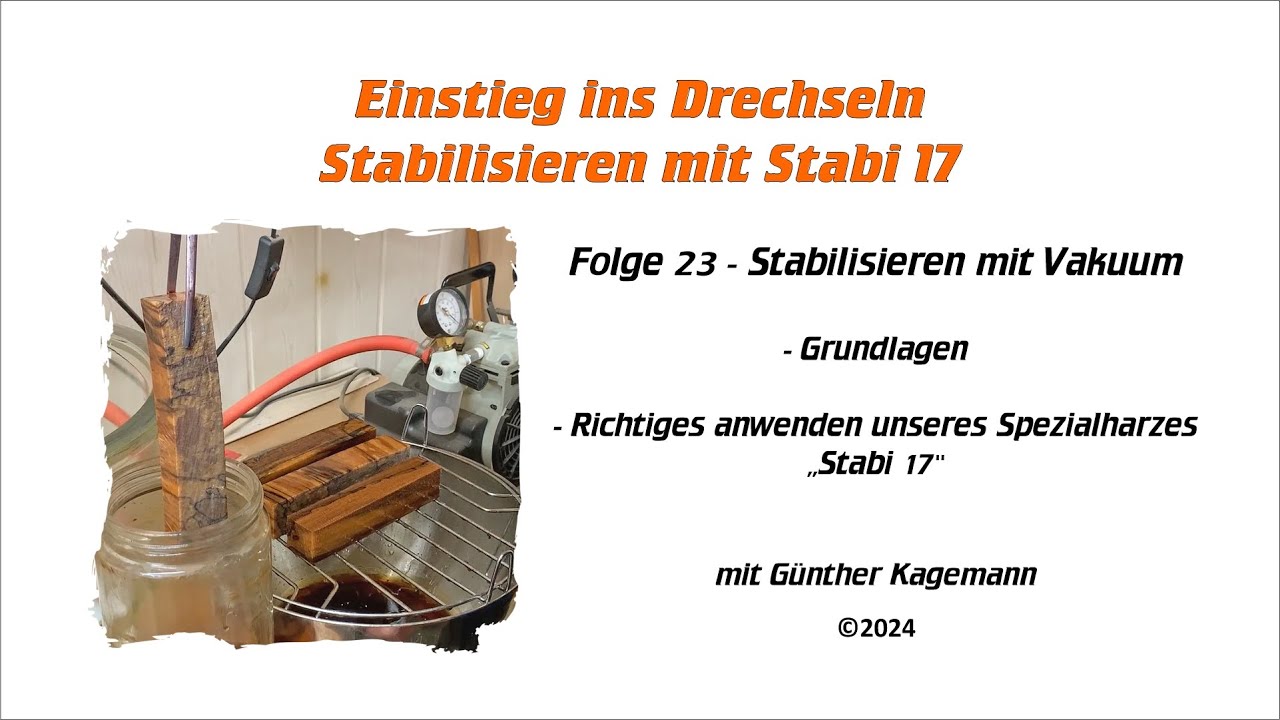 Folge 23 - Stabilisieren im Vakuum