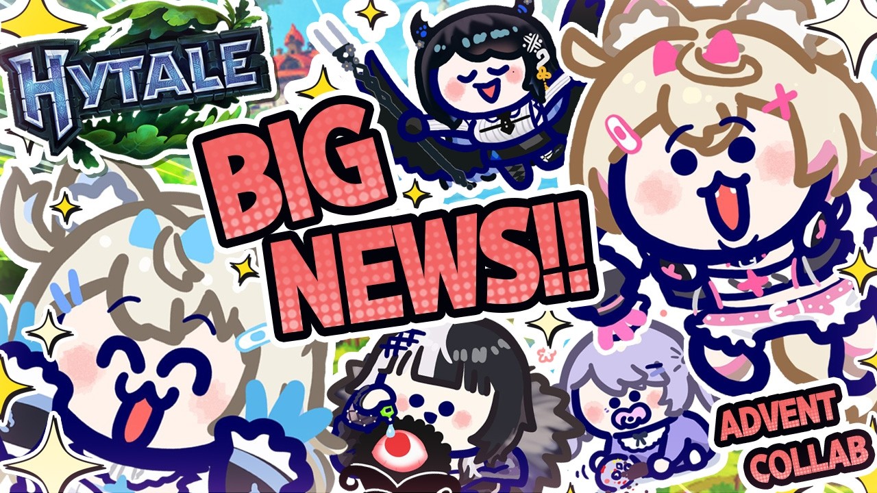 【HYTALE COLLAB】if moco-chan falls asleep the announcement is CANCELLED 🐾  #holoAdvent 【FUWAMOCO】