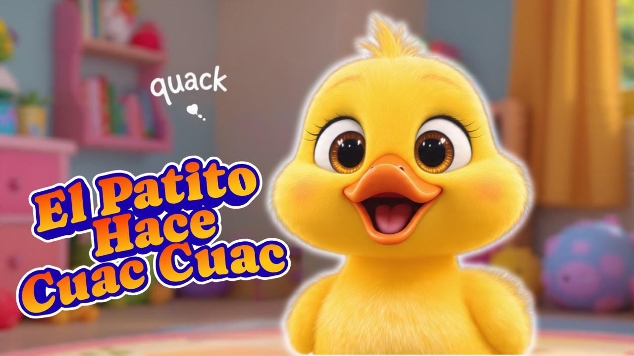 El Patito Hace Cuac Cuac | Canción Infantil | Video Animado