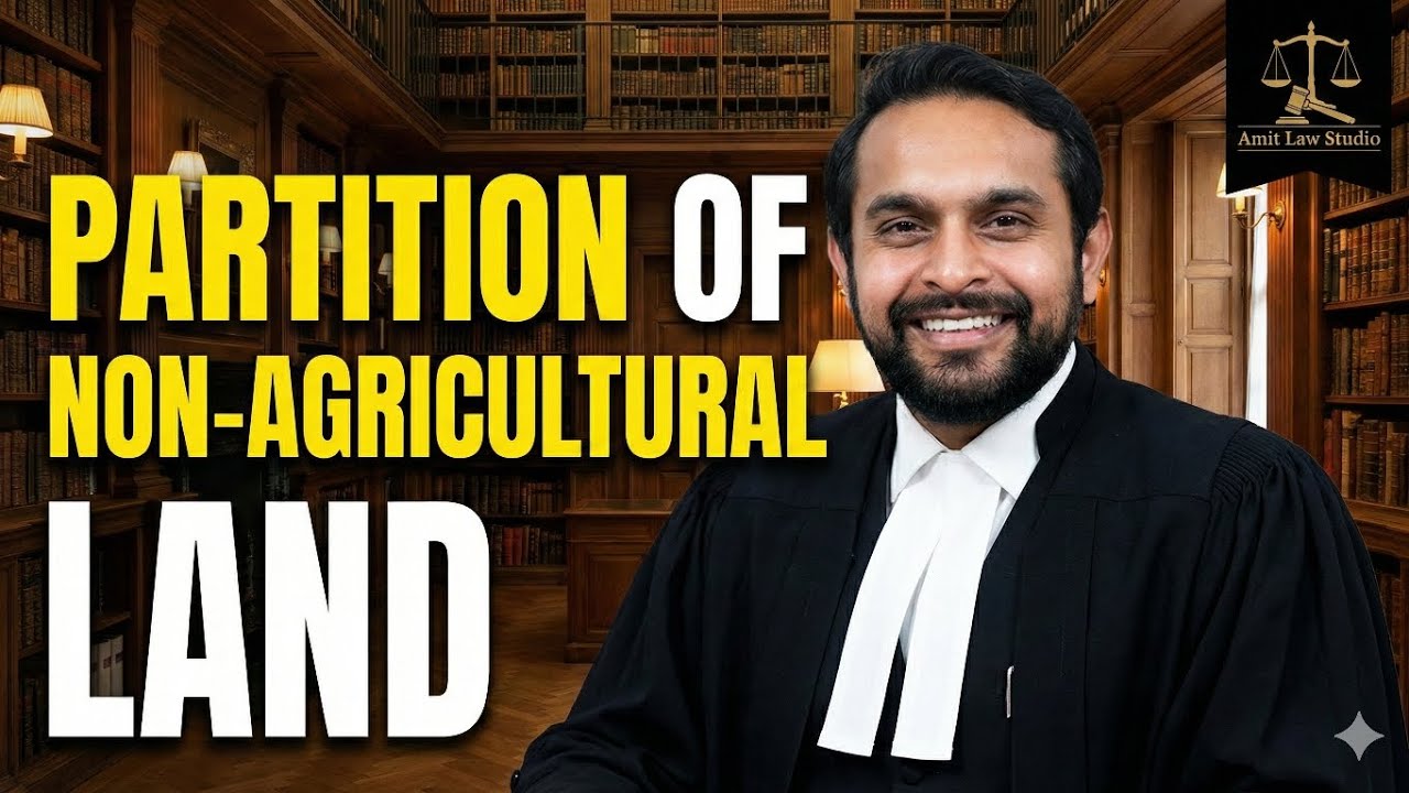 Get Your Property Share:  Partition Process of Non-Agricultural Land | Amit Law Studio | 