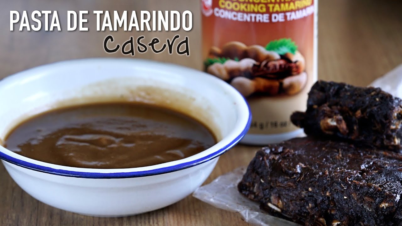 Como hacer: Pasta de tamarindo casera - How To Make Homemade Tamarind Paste l Kwan Homsai