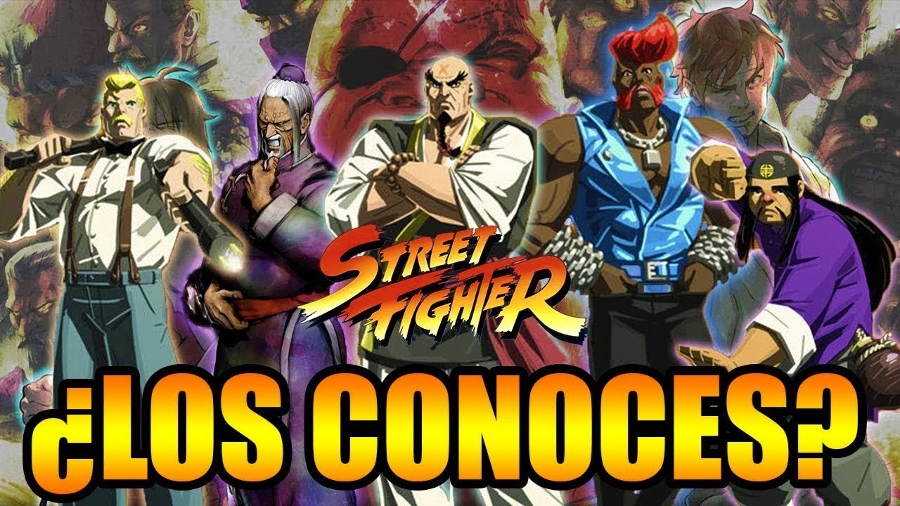 GUERREROS DEL PRIMER STREET FIGHTER ¿QUIÉNES SON?