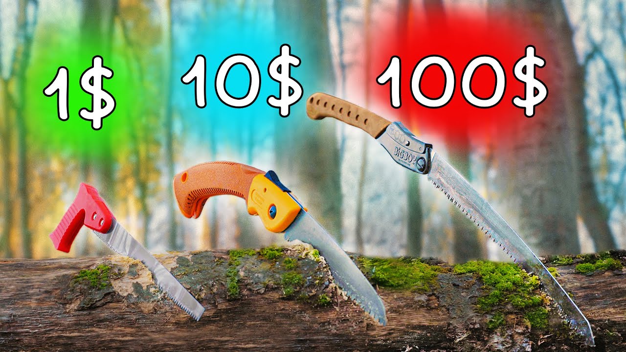 РУЧНАЯ ПИЛА ЗА 1$ VS 10$ VS 100$!