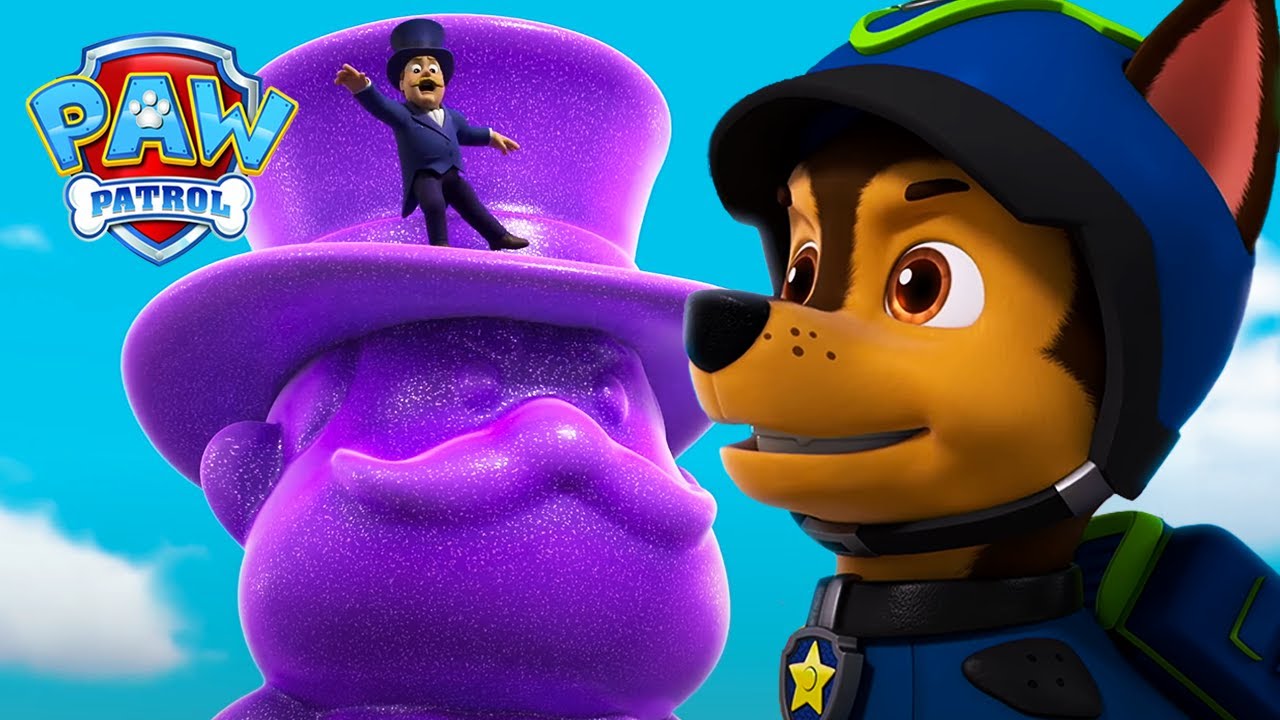 Ordføreren sitter fast i en gigantisk gummi! 🐶🏃‍♂️ | På Norsk | Paw Patrol