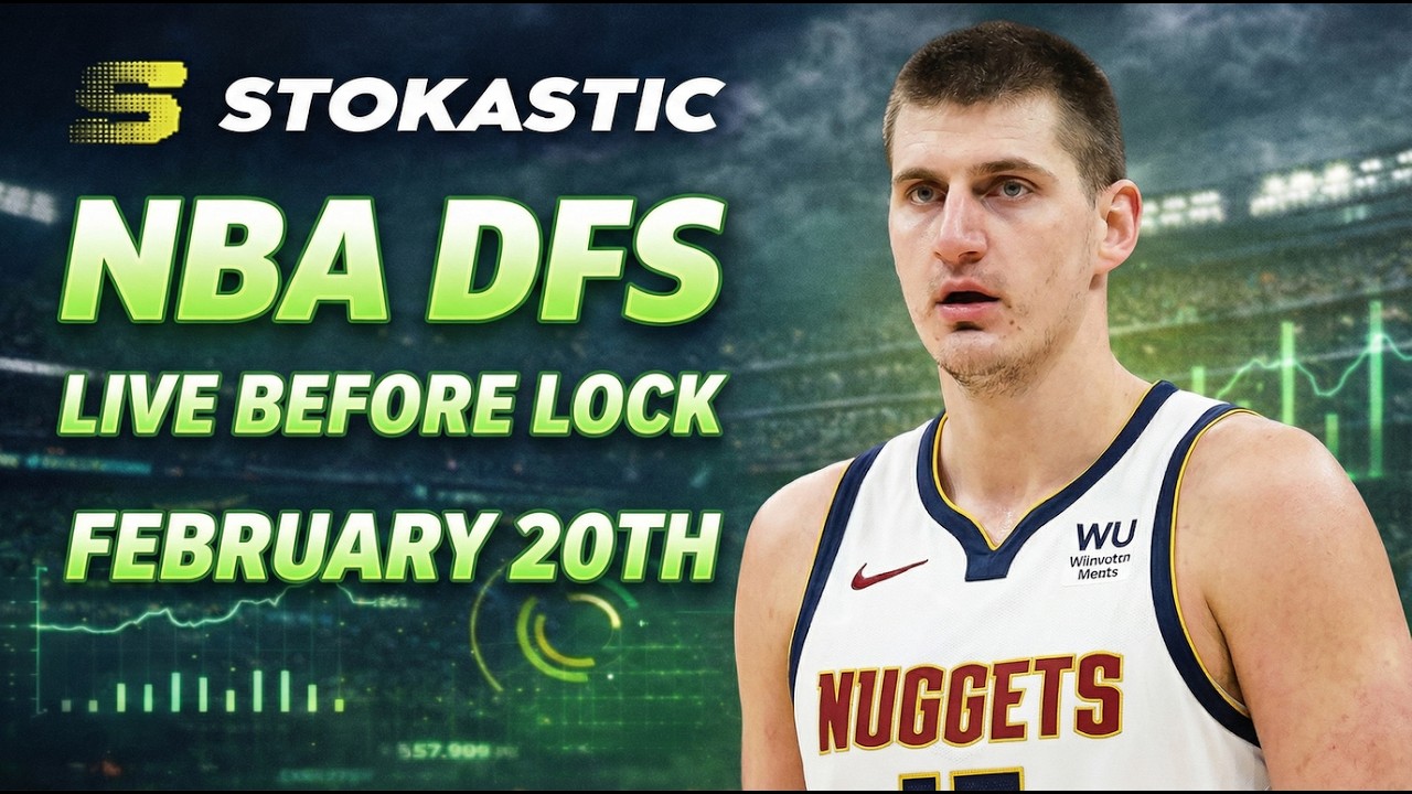 NBA DFS Live Before Lock (Friday 2/20/26) | DraftKings & FanDuel NBA Lineups