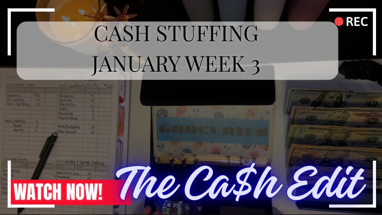 Cash Stuffing January Week 3 $325