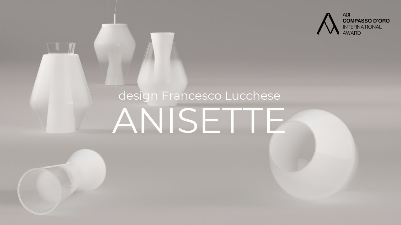 Vetreria Vistosi presents ANISETTE characterised by eclectic geometries