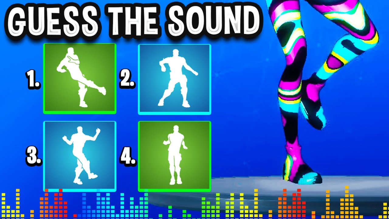 GUESS THE FORTNITE DANCE BY LOOKING AT THE LEGS - VERY HARD | Fortnite Quiz #4