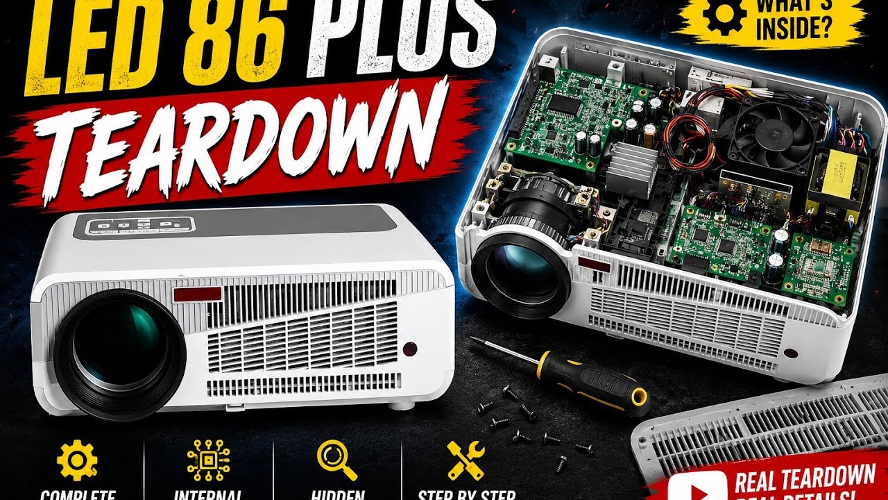 LED 86+ Projector Disassembly | Tear Down