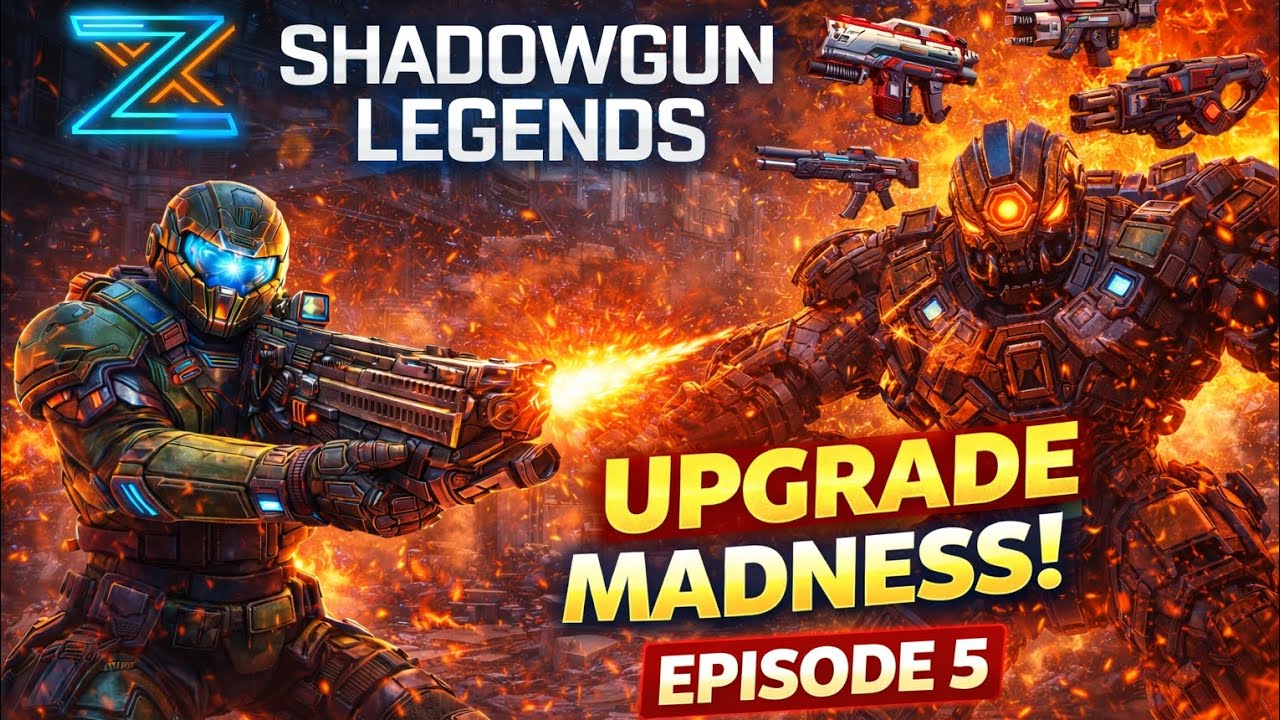 INSANE UPGRADES UNLOCKED! 😱 Shadowgun Legends Episode 5 Gameplay