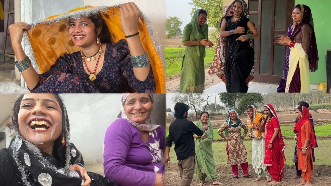 गुरप्रीत / पूरी टीम के साथ शूटिंग का दूसरा दिन 😍#desivlog#folkstarvandna #familyvlogs