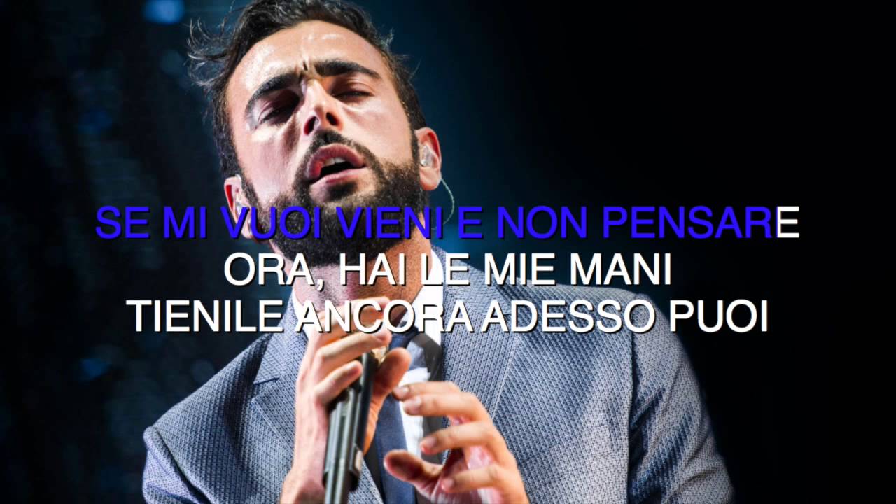 Marco Mengoni - Credimi Ancora - Karaoke con testo