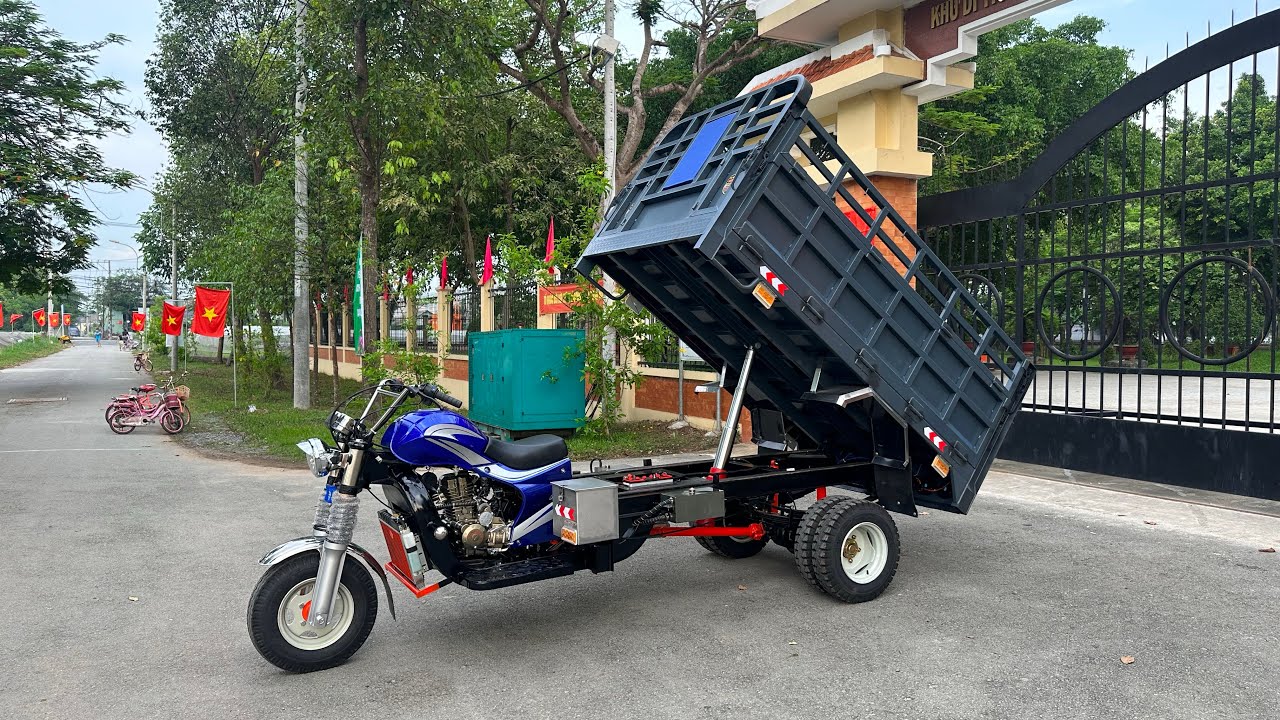Xe Ba Bánh Huy Anh sản xuất Xe Ba Gác hàng đặt theo yêu cầu - LH 0878.98.7777