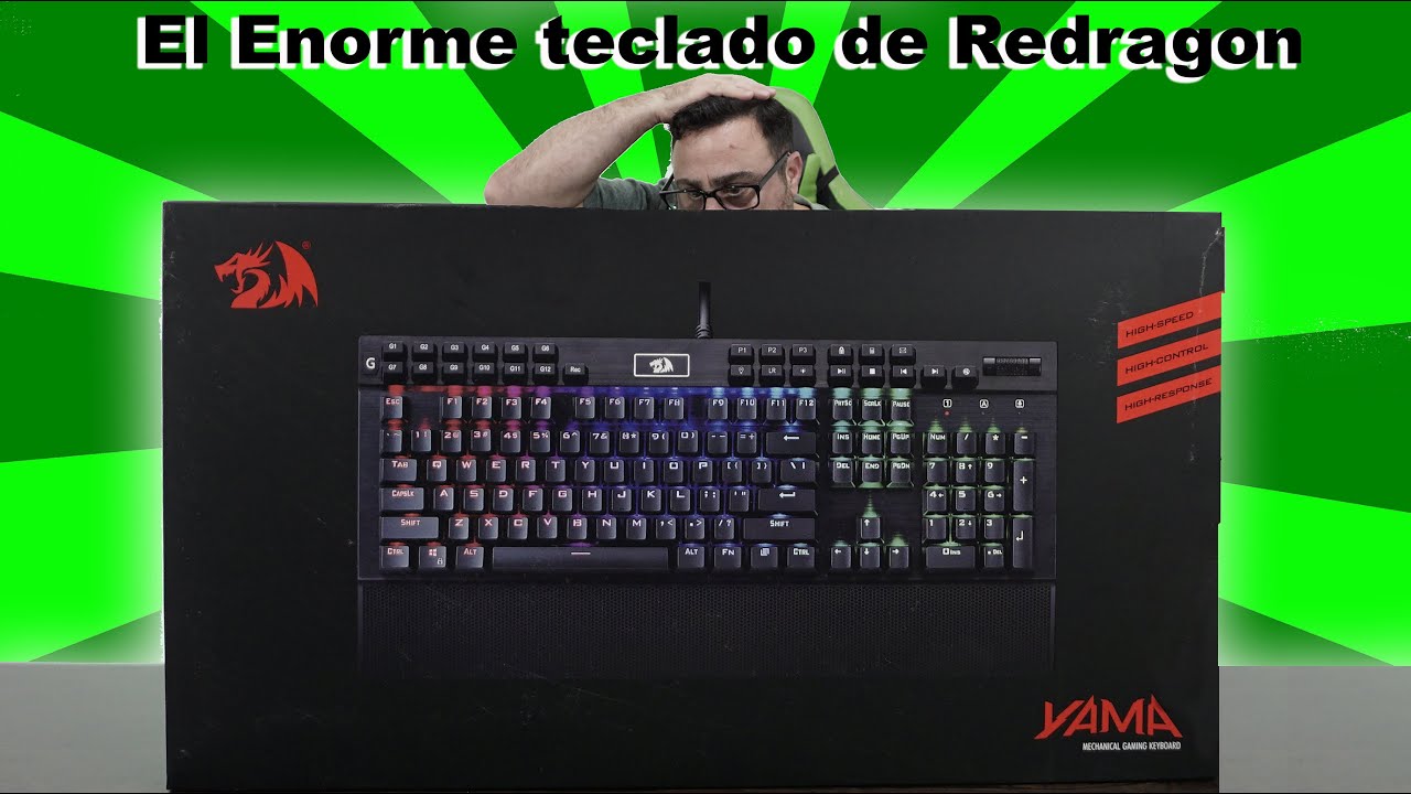 Redragon YAMA K550 1 RGB - Review | Unboxing